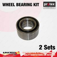 2x Front Protex Wheel Bearing Kit for MG ZS 180 2.5L V6 DOHC EFI 2002-2005