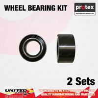 2x Front Protex Wheel Bearing Kit for Volvo S40 V40 T4 1.8L 1.9L DOHC 1997-2004