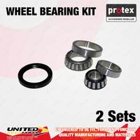 2x Front Protex Wheel Bearing Kit for Mercedes Benz 280 380 420 500 560 SEL ABS