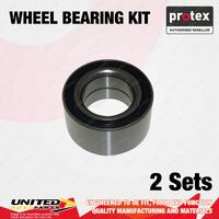 2x Rear Protex Wheel Bearing Kit for Mercedes Benz A190 CL 55 500 600 E230 E240