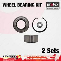 2x Rear Protex Wheel Bearing Kit for Volvo 850 940 960 V70 XC V90 SE ABS IRS