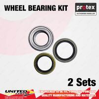 2x Rear Protex Wheel Bearing Kit for Lexus SC430 UZZ40R UZZ40 4.3L V8 2001-2010