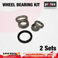 2x Front Protex Wheel Bearing Kit for MG B GT MK1 MK2 MK3 I4 1.8L 1963-1981