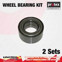 2x Front Protex Wheel Bearing Kit for Peugeot 605 3.0L ZPJ V6 Sedan 1989-1999