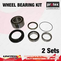 2x Rear Protex Wheel Bearing Kit for Lexus LX470 UZJ100R UZJ100 4.7L 1998-2008