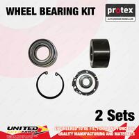 2x Front Protex Wheel Bearing Kit for Renault Clio Kangoo Megane I3 I4 2004-On