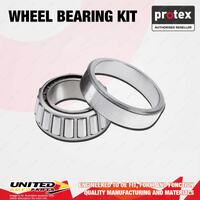 2x Rear Protex Wheel Bearing Kit for Renault 10 8 1.1L I4 OHV RWD 1965-1971