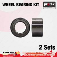 2x Rear Protex Wheel Bearing Kit for Ssangyong Actyon A200 Kyron Stavic I4 I5