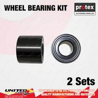 2x Rear Protex Wheel Bearing Kit for Peugeot 308 CC XS 1.4L 2.0L Partner 1.6 HDi