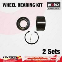 2x Front Protex Wheel Bearing Kit for Peugeot 4007 ST SV 4008 Active Allure