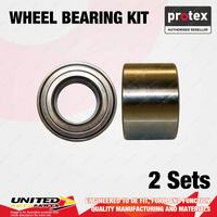 2x Front Protex Wheel Bearing Kit for Suzuki Alto GL GLX INDIE GF LF 1.0L I3