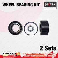 2x Front Protex Wheel Bearing Kit for Rover 75 CdTi I4 V6 2.0L 2.5L 2001-2005