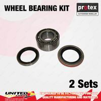 2x Front Protex Wheel Bearing Kit for Volvo S40 B4184S3 1.8L 1.9L I4 1995-1997