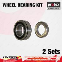 2x Rear Protex Wheel Bearing Kit for Leyland Marina E Series I4 1.5L 1.7L 2.6L