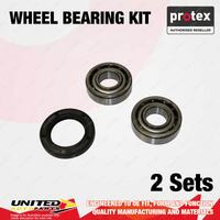 2x Rear Protex Wheel Bearing Kit for Morris Mini Moke A Series I4 1973-1982