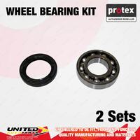 2x Rear Protex Wheel Bearing Kit for MG Midget MK3 MK4 I4 1.3L 1.5L 1967-1979