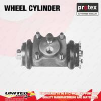 Rear Protex Wheel Cylinder Left for Mazda B2000 UDY0E 2.0L 57KW RWD 1982-1985