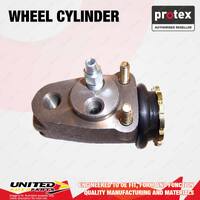 Front Protex Wheel Cylinder Left Rearward for Mazda B1600 PE2N 1.6L 1977-1983