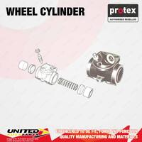 Rear Protex Wheel Cylinder for Holden 48 48 2.2L 45KW MT Sedan 11/1948-10/1953