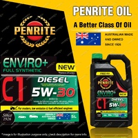 Penrite Full Synthetic Enviro+ C1 5W-30 Diesel Engine Oil Premium Quality 5L