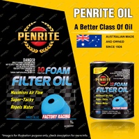 Penrite Motorcycle Dirt Bike 10 Tenths Foam Element Air Filter Oil 1L