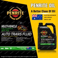 Penrite Full Synthetic ATF FS Auto Trans Fluid 4L for LDV T60 2.8 4WD Transfer