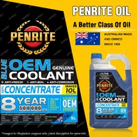 Penrite Blue OEM Coolant Concentrate 5L for SUBARU Outback Tribeca 3.6 XV Wagon