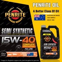 Penrite Everyday Plus 15W-40 Engine Oil 5L for MERCEDES 280 300 350 450 S SEL