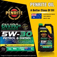 Penrite Full SYN Enviro+ 5W-30 Engine Oil 5L for AUDI A1 A3 A4 TFSI TDI quattro