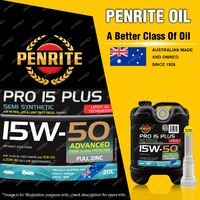 Penrite PRO 15 PLUS 15W50 Engine Oil 20L for KIA Optima Sorento Spectra Sportage