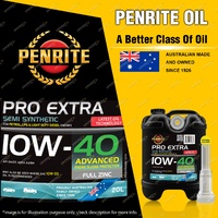 Penrite PRO EXTRA 10W-40 Engine Oil 20L for BMW X5 4.4i 4.6is E53 M62 V8