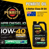 Penrite Semi Synthetic HPR Diesel 10 10W-40 Engine Oil Premium Quality 5L