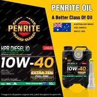 Penrite Semi Synthetic HPR Diesel 10 10W-40 Engine Oil Premium Quality 10L