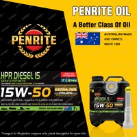 Penrite Semi Synthetic HPR Diesel 15 15W-50 Engine Oil Premium Quality 7L