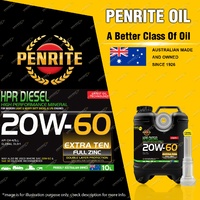 Penrite Premium Mineral HPR Diesel 20W-60 Engine Oil high performance 10L