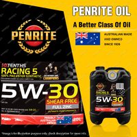 Penrite 10 Tenths RACING 5W-30 100% PAO & ESTER Engine Oil Premium Quality 20L