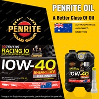 Penrite 10 Tenths RACING 10W-40 100% PAO & ESTER Engine Oil Premium Quality 20L