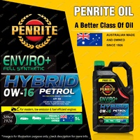 Penrite Full Synthetic Enviro+ HYBRID 0W-16 Engine Oil Premium Quality 5L Petorl