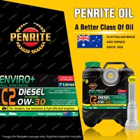 Penrite Full Synthetic Enviro+ C2 0W-30 Engine Oil Premium Quality 7L Diesel 