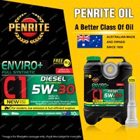 Penrite Full Synthetic Enviro+ C1 5W-30 Diesel Engine Oil Premium Quality 10L