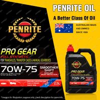 Penrite Full Synthetic PRO GEAR 70W-75 Gear Differential Oil 2.5L