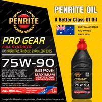 Penrite Pro Gear Full Synthetic Manual Gearbox Oil Premium 75W-90 1L