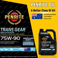 Penrite Semi Synthetic TRANS GEAR 75W-90 Gear Differential Oil 4L