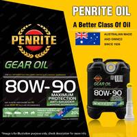 Penrite Premium Mineral GEAR OIL 80W-90 Gear Differential Oil 20L