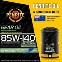 Penrite Premium Mineral GEAR OIL 85W-140 Gear Differential Oil 20L