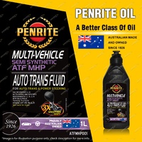 Penrite Semi Synthetic ATF MHP multi vehicle Automatic Transmission Fluid 1L