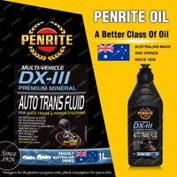 Penrite Premium Mineral ATF DX-III Automatic Transmission Fluid 1L