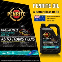 Penrite Full Synthetic ATF Multivehicle LV low viscosity Auto Trans Fluid 4L