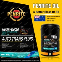 Penrite Full Synthetic ATF Multivehicle LV low viscosity Auto Trans Fluid 20L