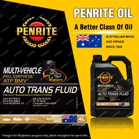 Penrite Full Synthetic ATF BMV low viscosity Automatic Transmission Fluid 4L